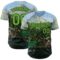 Custom Light Blue Aurora Green-Black David Lozeau The Hippo Authentic Baseball Jersey