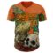 Custom Orange Bay Orange-Black David Lozeau Bearded Dragon Authentic Baseball Jersey