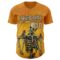 Custom Yellow Vegas Gold-Black David Lozeau Birds Of A Feather Authentic Baseball Jersey