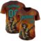 Custom Yellow Teal-Black David Lozeau Racking Rounds Authentic Baseball Jersey