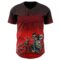 Custom Black Red-Fire Red David Lozeau Cruisin Authentic Baseball Jersey