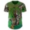 Custom Green Black-Aurora Green David Lozeau Mommy And Me Authentic Baseball Jersey
