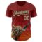 Custom Red Vegas Gold-Black David Lozeau Shot For Shot Authentic Baseball Jersey