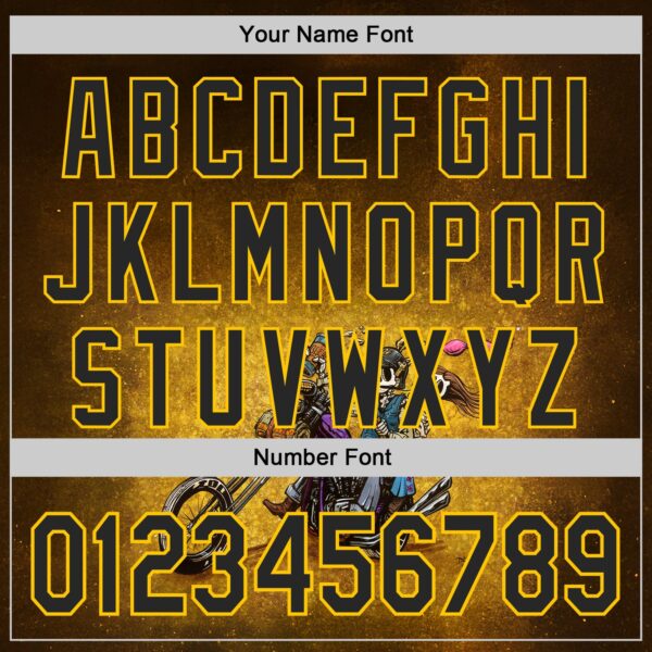 Custom Brown Black-Yellow David Lozeau Ride Free Authentic Baseball Jersey