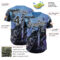 Custom Blue Black-White David Lozeau Triumph Authentic Baseball Jersey