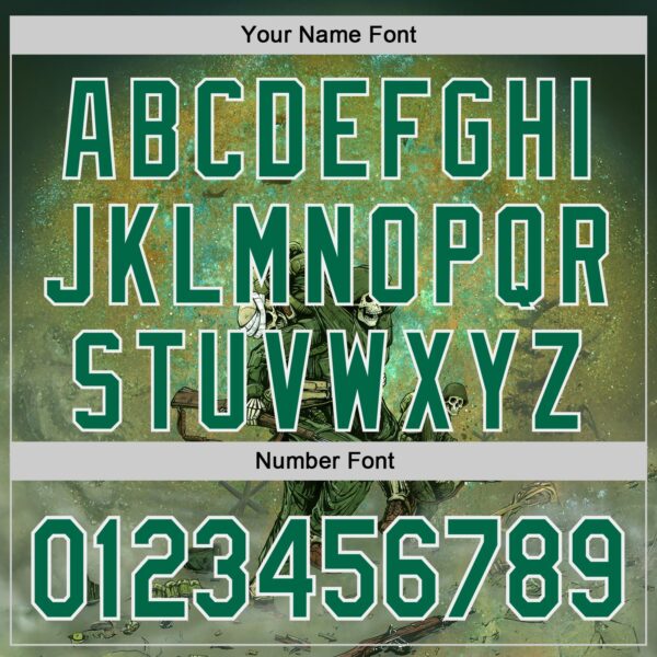 Custom Green Kelly Green-White David Lozeau Storming The Beach Authentic Baseball Jersey