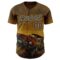 Custom Yellow Black-Vegas Gold David Lozeau Run What You Brung Authentic Baseball Jersey