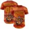 Custom Orange Bay Orange-Black David Lozeau Semper Fidelis Authentic Baseball Jersey