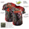 Custom Red-Vegas Gold David Lozeau Strength Authentic Baseball Jersey