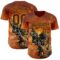 Custom Orange Black-Bay Orange David Lozeau Feel The Sting Authentic Baseball Jersey