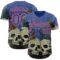 Custom Purple-Vegas Gold David Lozeau Together Forever Authentic Baseball Jersey