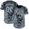 Custom Silver Silver-Black David Lozeau In Death The Demon Sleeps Authentic Baseball Jersey