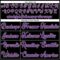 Custom Black Purple-Cream Authentic Baseball Jersey