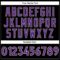 Custom Black Purple-Cream Authentic Baseball Jersey