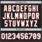 Custom Black Gray Pinstripe White-Red Authentic Baseball Jersey