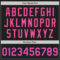 Custom Black Royal Pinstripe Pink Authentic Baseball Jersey