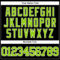Custom Black Neon Green-White Authentic Baseball Jersey