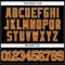 Custom Black Texas Orange-White Authentic Baseball Jersey