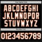 Custom Black White Pinstripe Orange Authentic Sleeveless Baseball Jersey