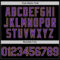 Custom Black Old Gold Pinstripe Purple Authentic Sleeveless Baseball Jersey