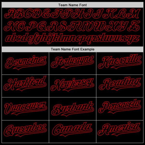 Custom Black Red Authentic Sleeveless Baseball Jersey