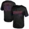 Custom Black Royal-Orange Mesh Authentic Throwback Baseball Jersey