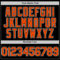 Custom Black Orange-White Mesh Authentic Throwback Baseball Jersey