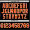 Custom Black Orange-White Mesh Authentic Throwback Baseball Jersey