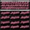 Custom Black Medium Pink-Pink Mesh Authentic Throwback Baseball Jersey