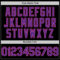 Custom Black Purple-Pink Mesh Authentic Throwback Baseball Jersey