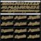 Custom Black Old Gold-White Mesh Authentic Throwback Baseball Jersey