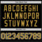 Custom Black Old Gold-White Mesh Authentic Throwback Baseball Jersey