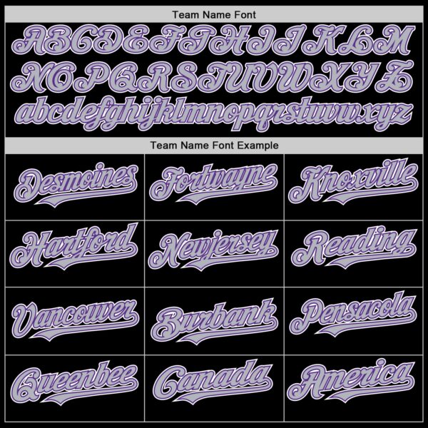 Custom Black Gray-Purple Mesh Authentic Throwback Baseball Jersey