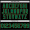 Custom Black Kelly Green-Old Gold Mesh Authentic Throwback Baseball Jersey