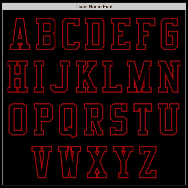 Custom Black Red Authentic Baseball Jersey
