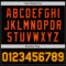 Custom Black Gold-Orange Authentic Baseball Jersey