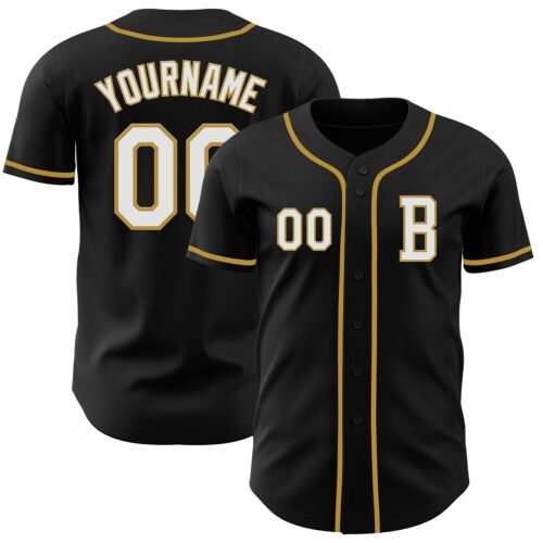 Black2723_2c3b8742-700e-4f24-809d-1652160787bf Custom Black White-Old Gold Authentic Baseball Jersey