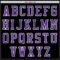 Custom Black Purple-White Authentic Baseball Jersey