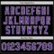Custom Black Purple-White Authentic Baseball Jersey