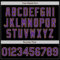 Custom Black Purple-Old Gold Authentic Baseball Jersey