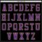 Custom Black Purple-Old Gold Authentic Baseball Jersey