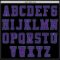 Custom Black Purple-Light Blue Authentic Baseball Jersey