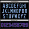 Custom Black Purple-Light Blue Authentic Baseball Jersey