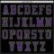 Custom Black Purple-Neon Green Authentic Baseball Jersey