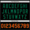 Custom Black Orange-Kelly Green Authentic Baseball Jersey