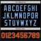 Custom Black Orange-Light Blue Authentic Baseball Jersey