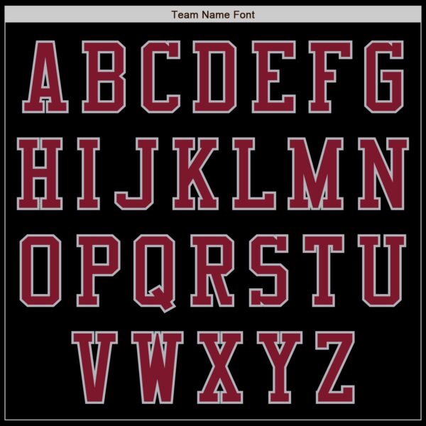 Custom Black Crimson-Gray Authentic Baseball Jersey