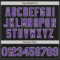 Custom Black Purple-White Authentic Baseball Jersey