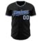 Custom Black Royal-White Authentic Baseball Jersey