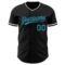 Custom Black Panther Blue-White Authentic Baseball Jersey